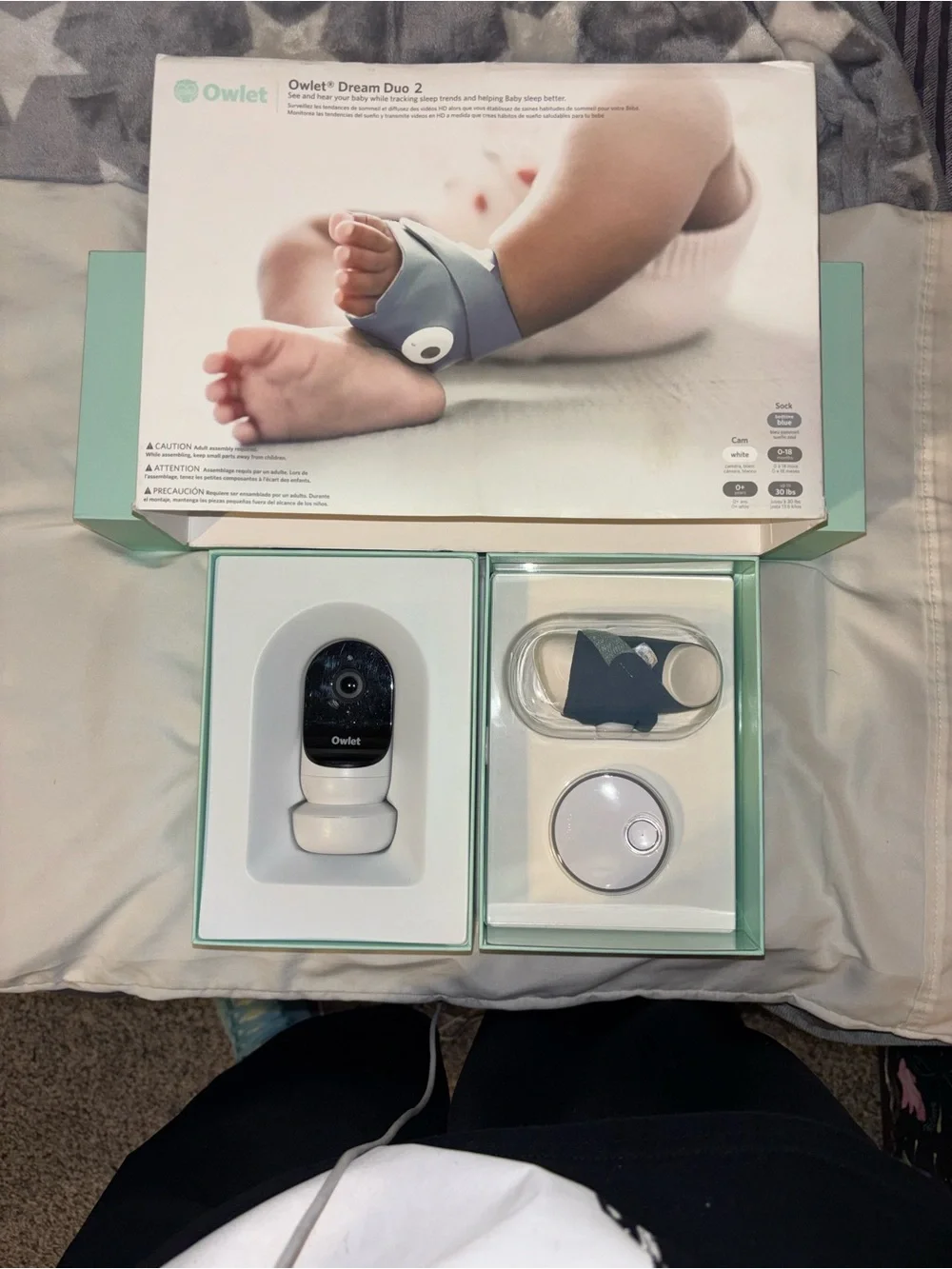 Smart Sock 2 Baby Monitor - Mint